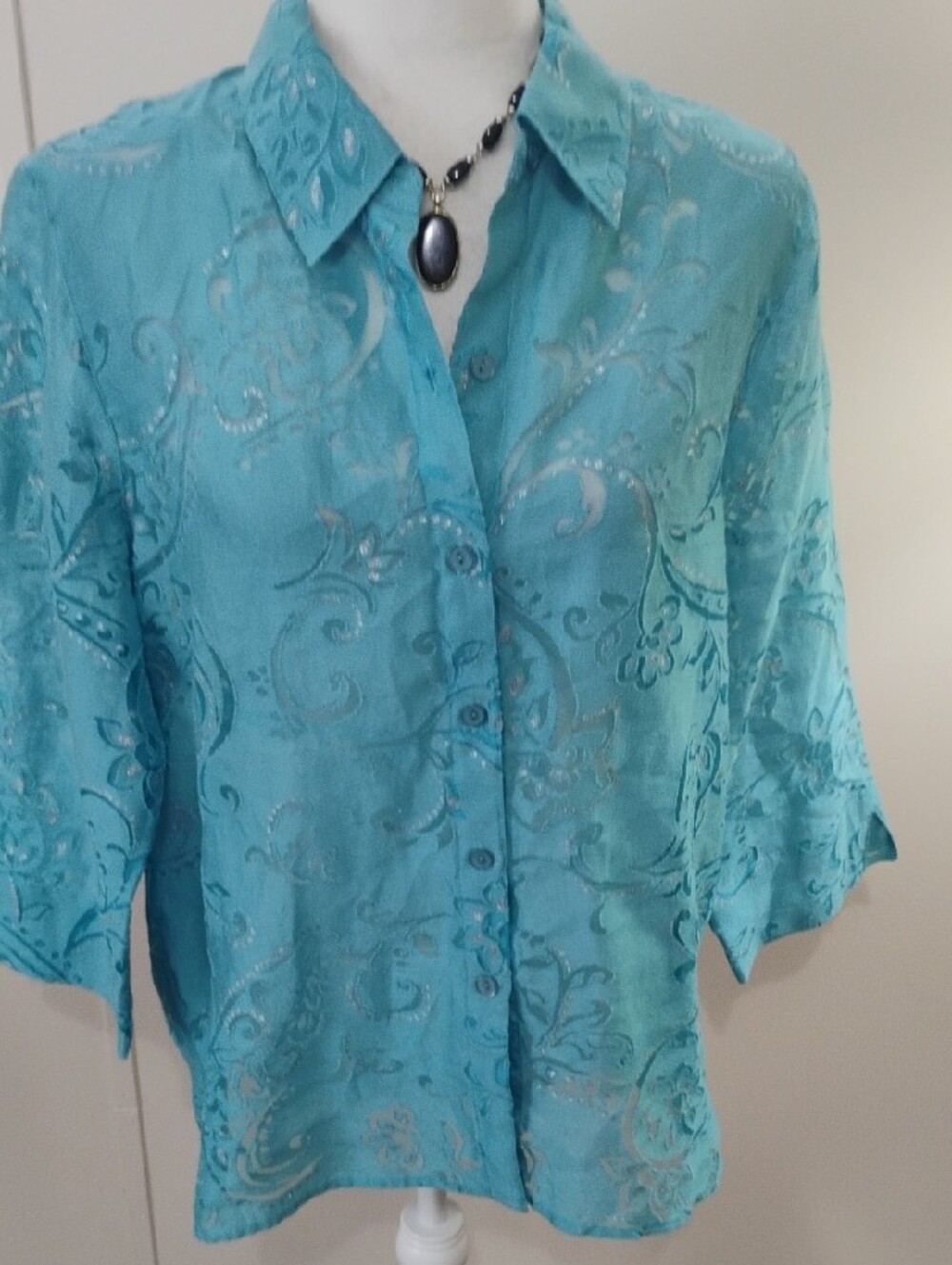 Stunning Alfred Dunner Blouse - Picture 7 of 8